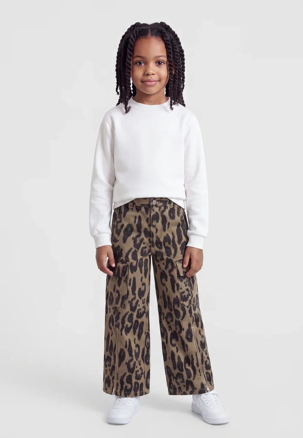 Брюки - брюки-карго Stella Mccartney Kids, Nocciola/Nero