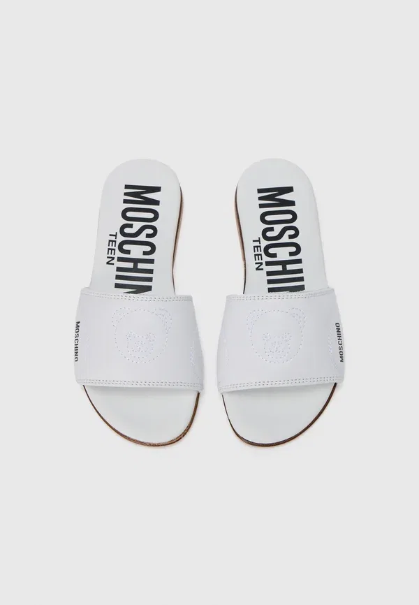 Мюли Moschino, белый — фото 4