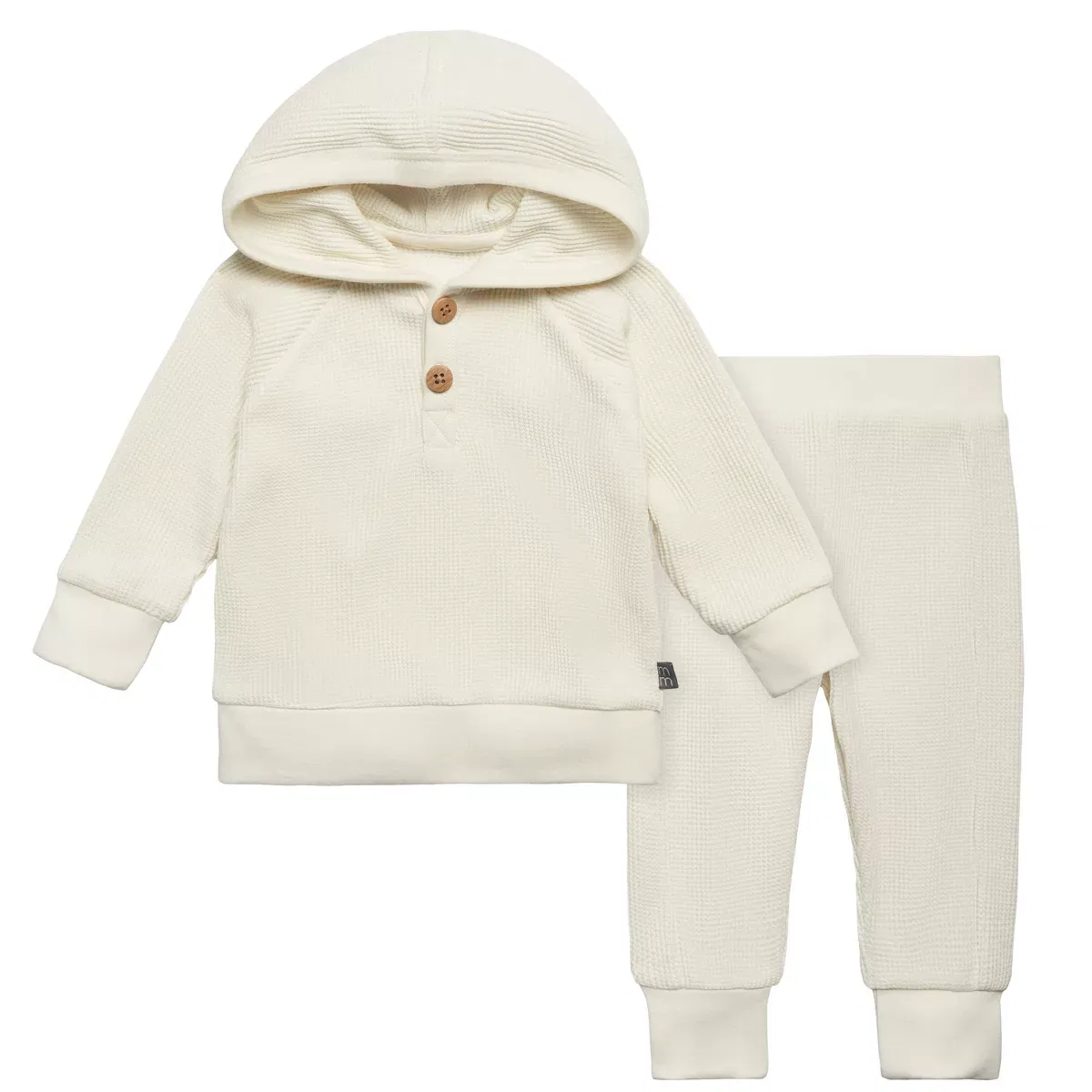 Детский комплект из худи и брюк с длинным рукавом Modern Moments by Gerber, Ivory