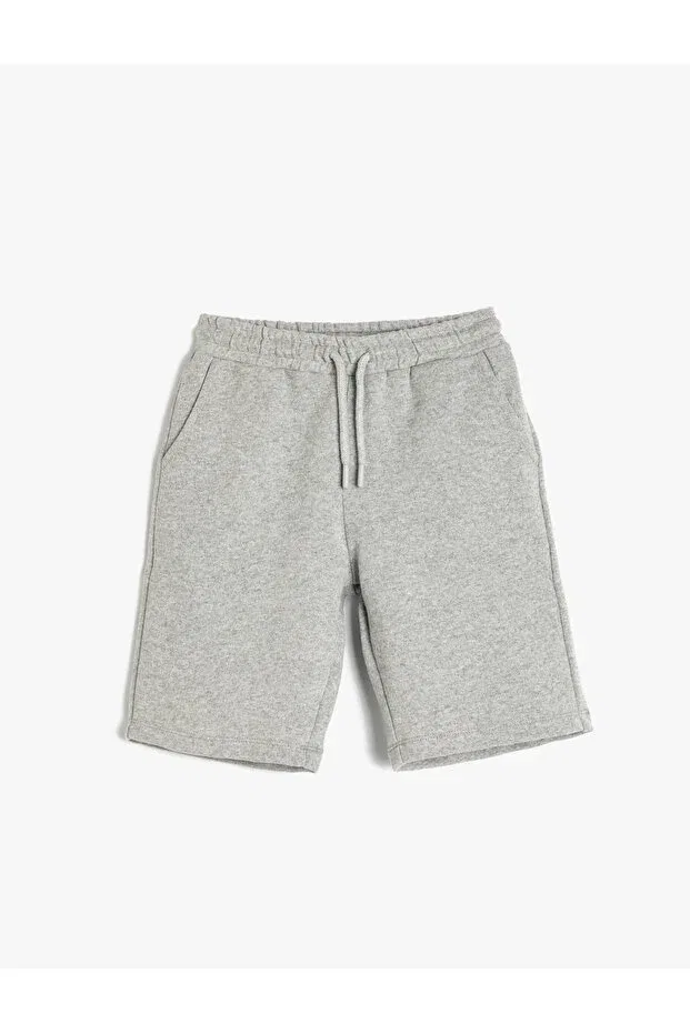Детские шорты для мальчиков хлопковые Basics Koton, Gray