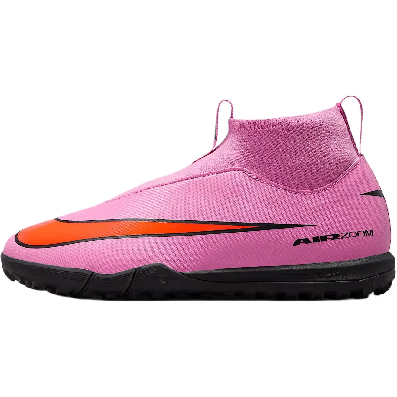 Детские футбольные бутсы с высоким верхом Mercurial Superfly 10 Nike, Pink