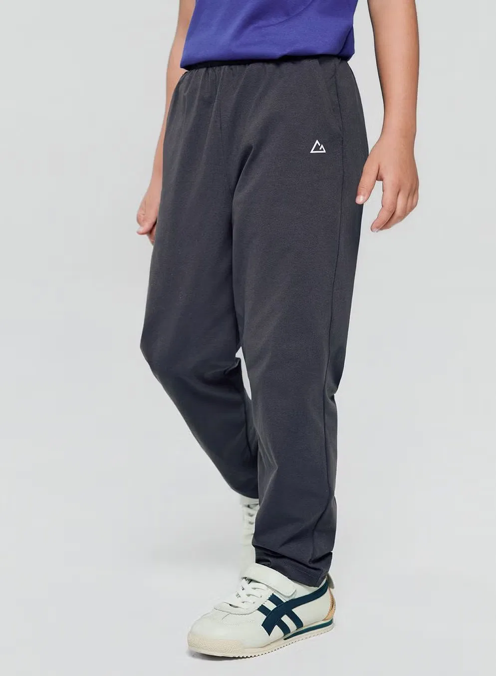 Штаны-джоггеры быстросохнущие детские g-motion Giordano, серый