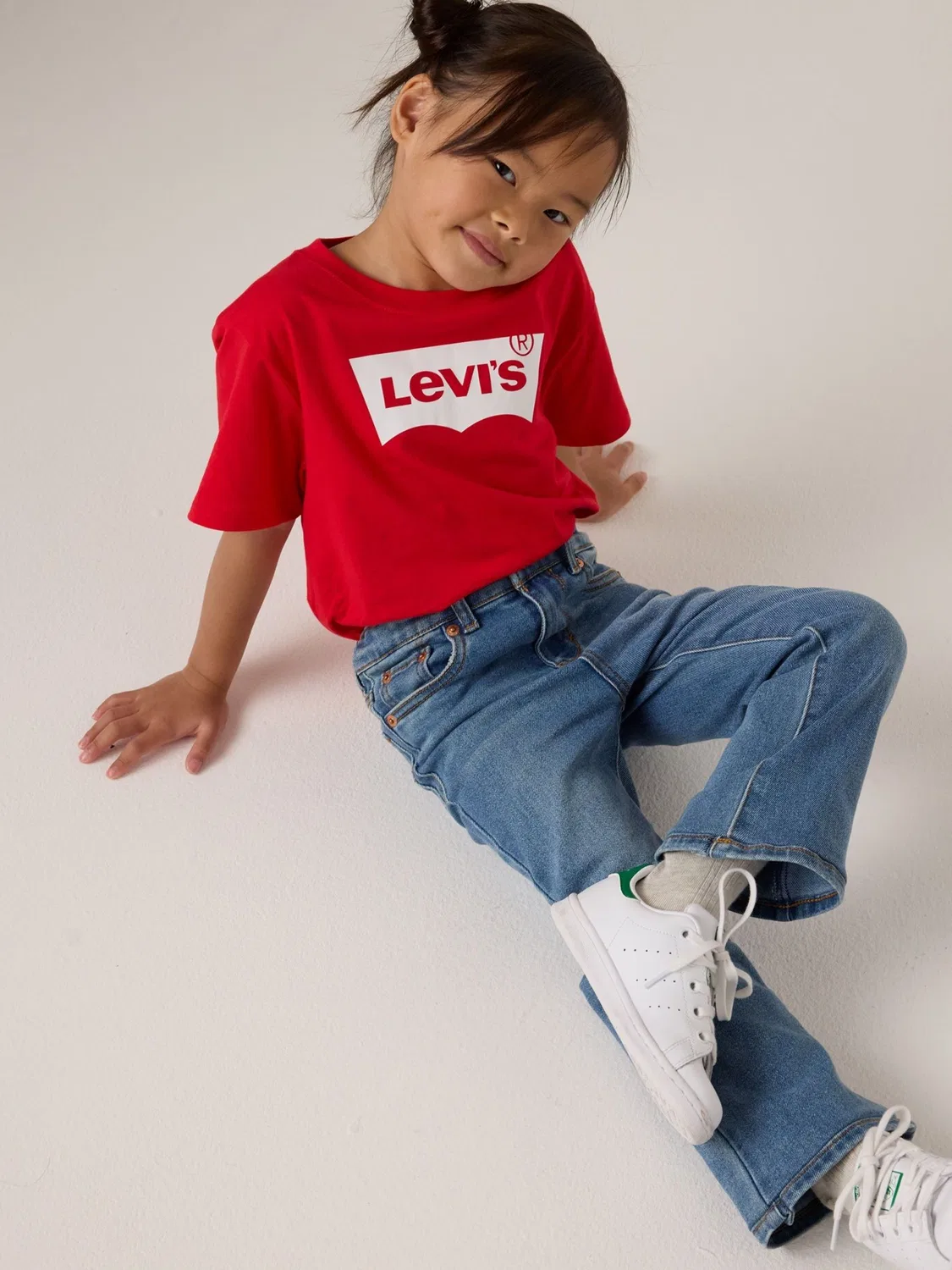 Джинсы клеш Levi's 726 High Rise Flare, синие — фото 4