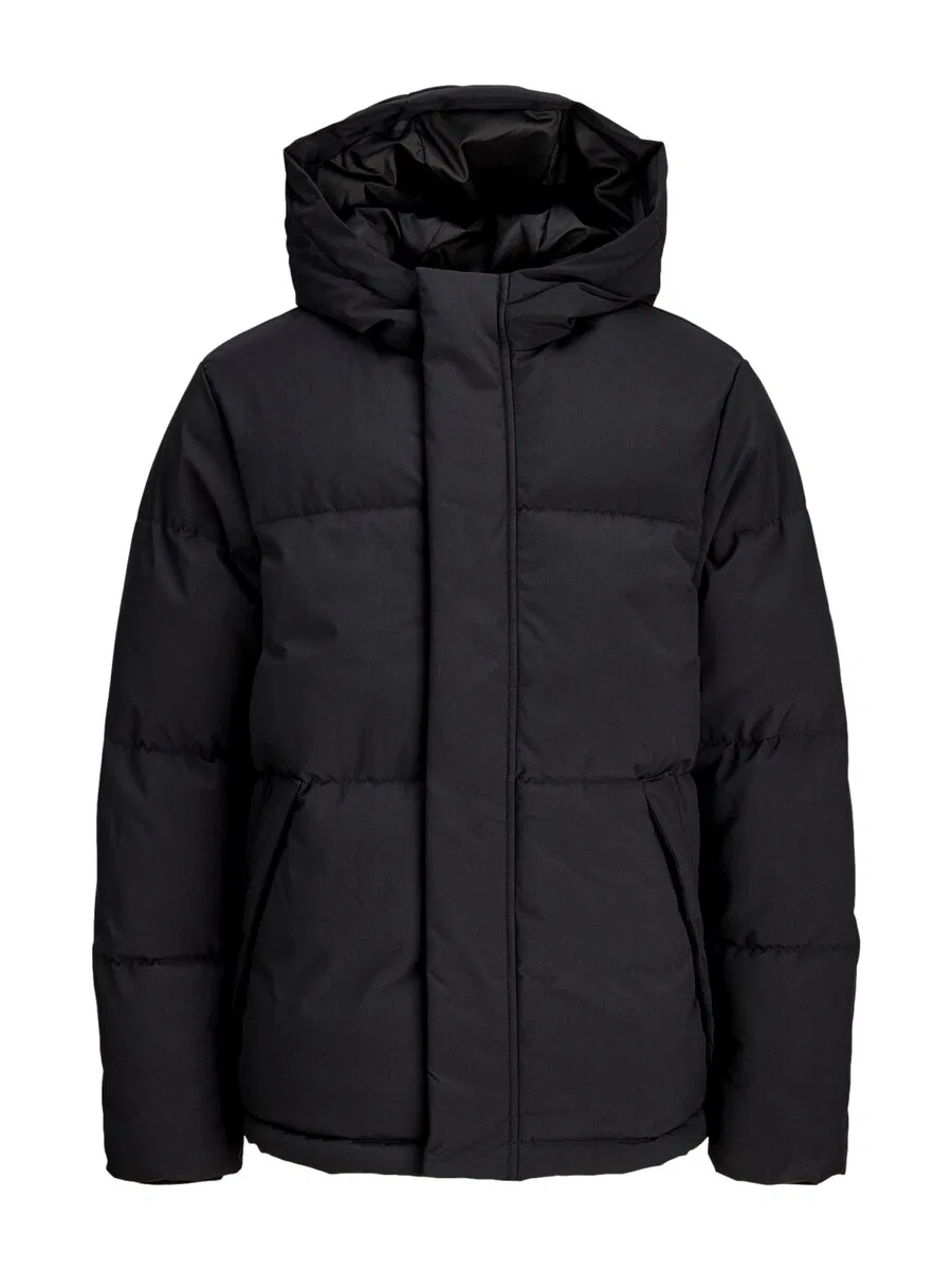 Детская зимняя куртка Jack & Jones Junior 'JJESoho' черного цвета