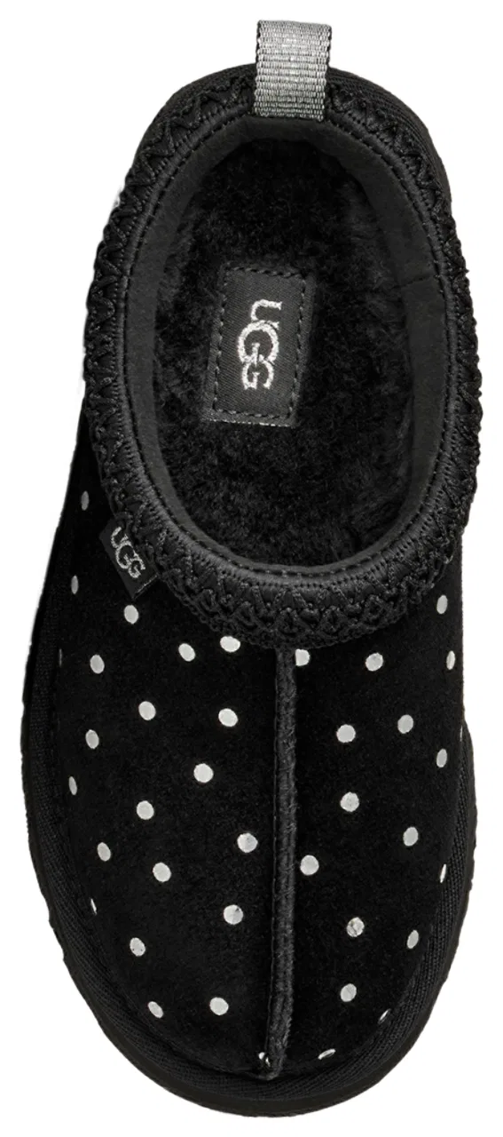 Мюли детские UGG Tazz Shiny Dots, черный — фото 4