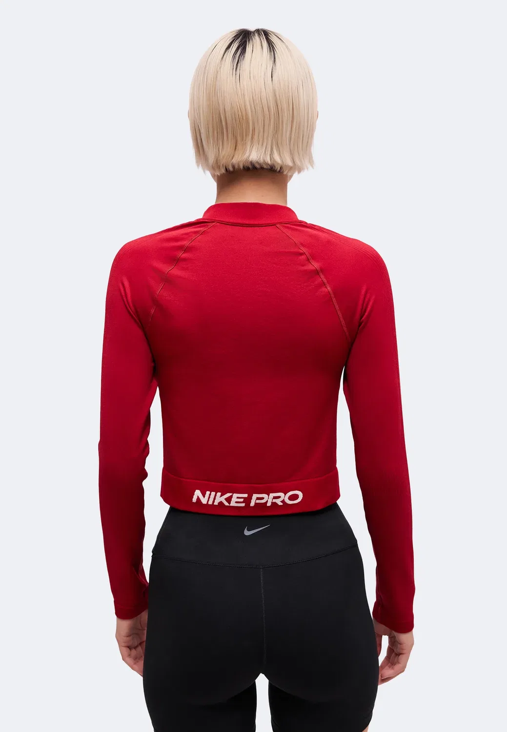 Средний слой - тренировочная куртка Nike Performance, Tough Red/White — фото 3