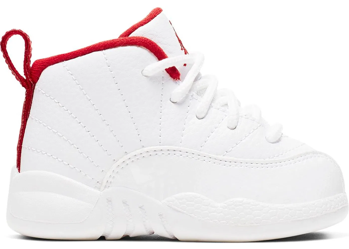 Детские кроссовки Lifestyle Jordan 12 Retro FIBA (2019) Jordan, White/University Red-Metallic Gold