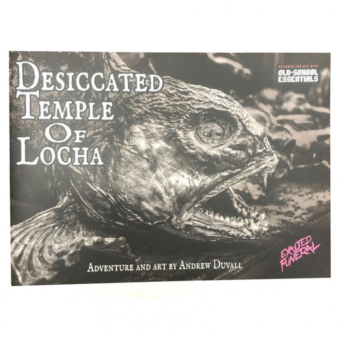 

Ролевая игра Exalted Funeral Press Old-School Essentials - Dessicated Temple of Locha