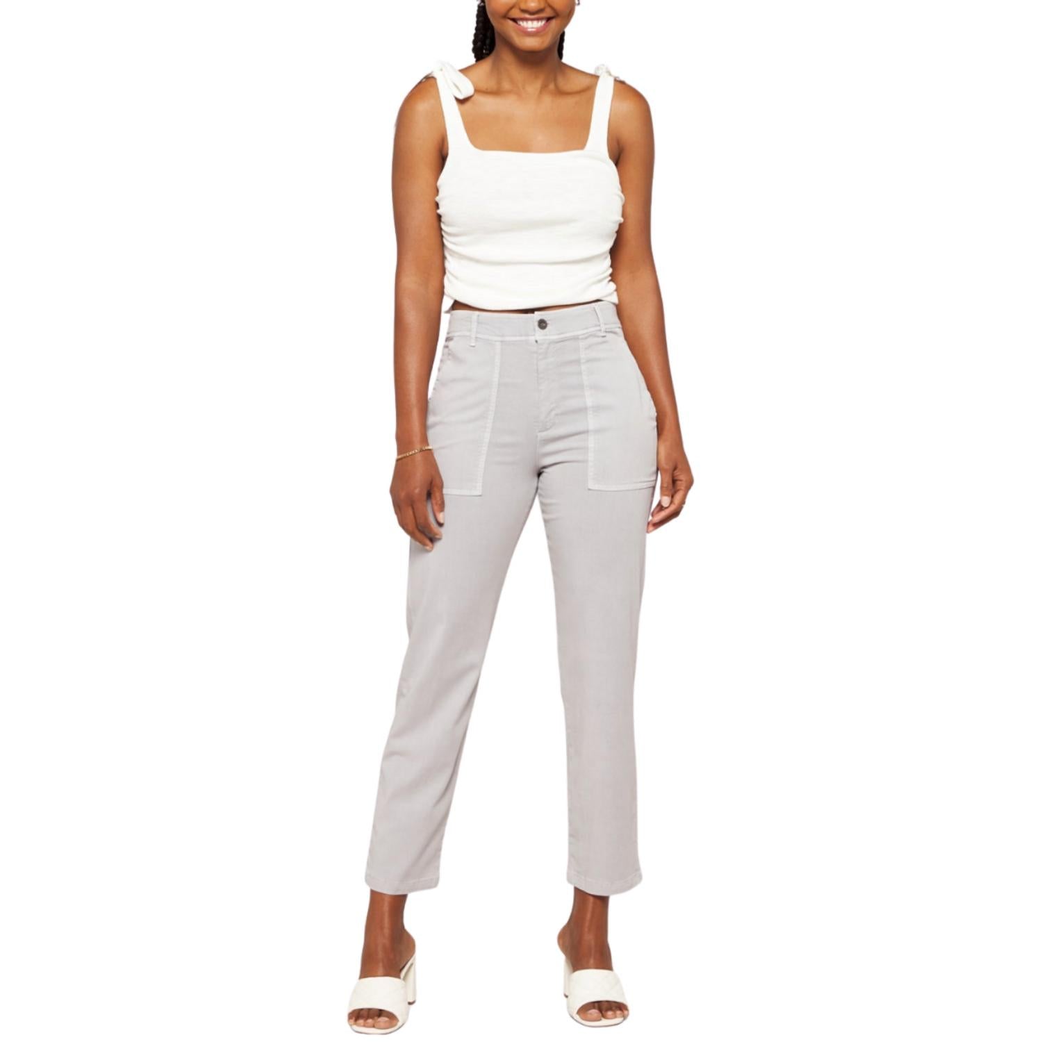

Брюки James Patch Pocket в сером дымчатом цвете Bella Dahl, серый