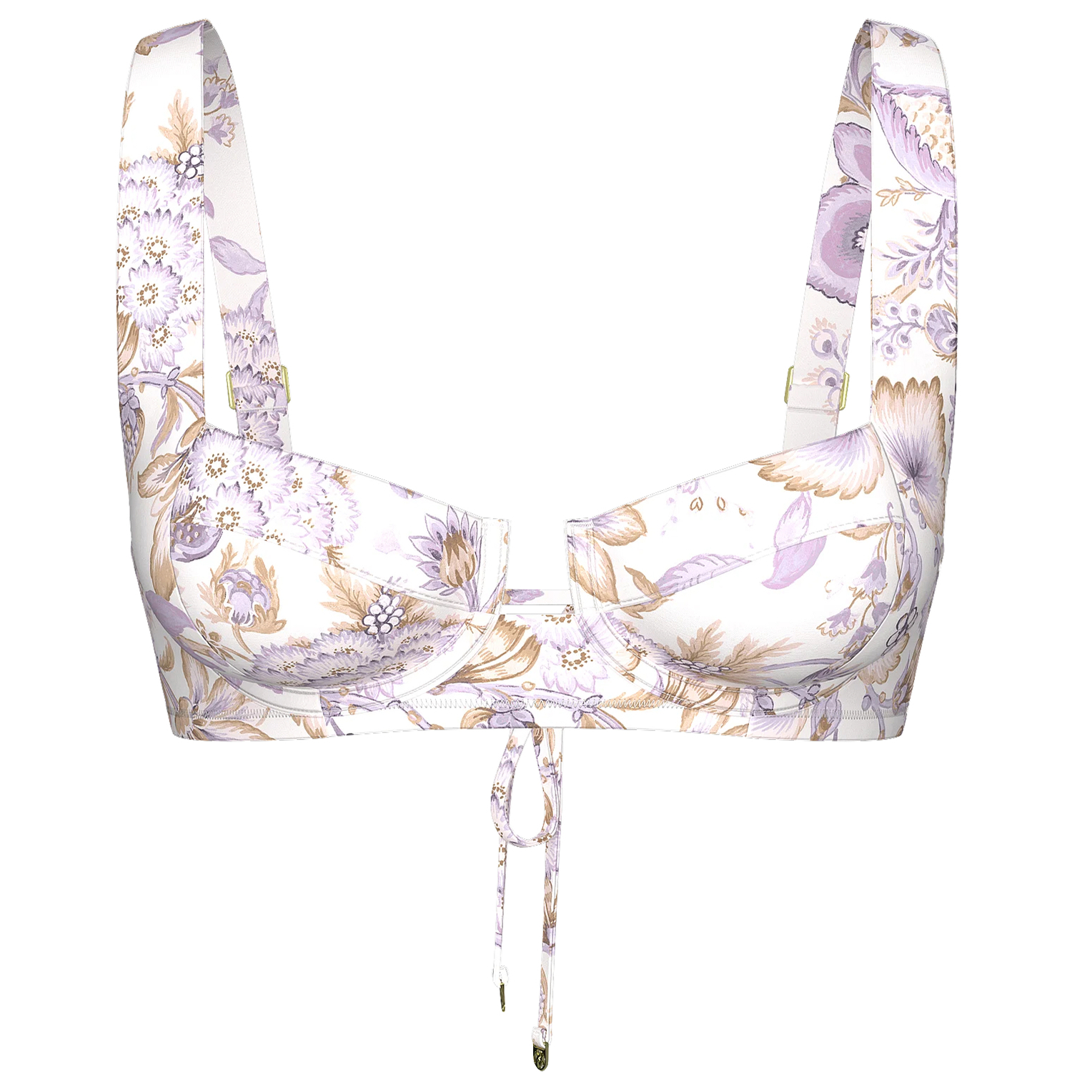 

Купальник Victoria's Secret Essential Full-Coverage Bikini, светло-сиреневый