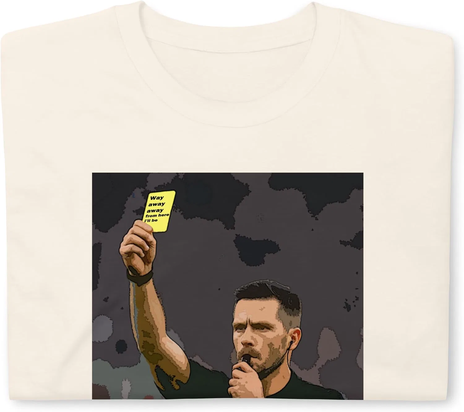 Мужская футболка с принтом Yellowcard 64000 Unisex Softstyle, Natural — фото 2