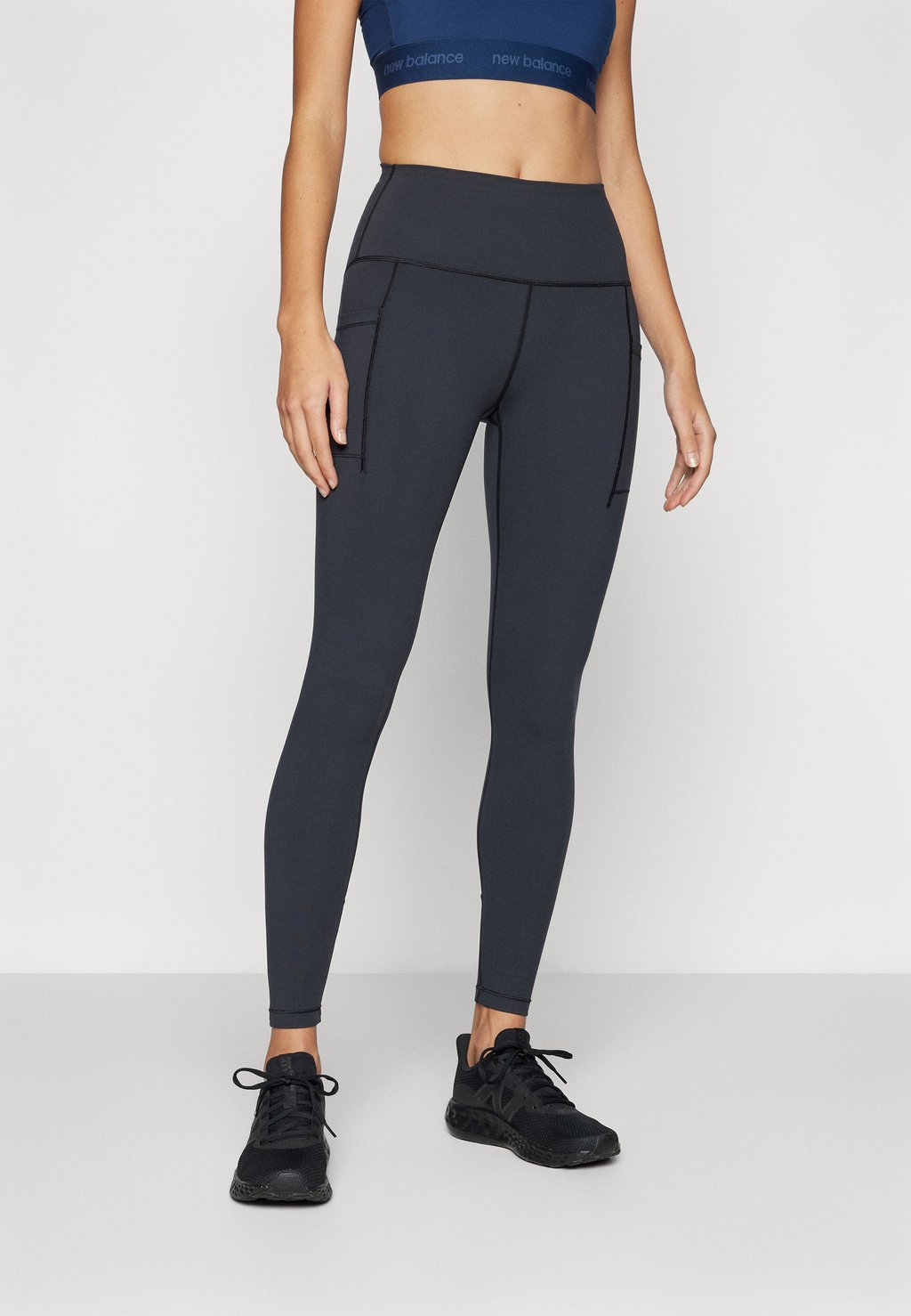 

Леггинсы SLEEK POCKET HIGH RISE LEGGING New Balance, черный
