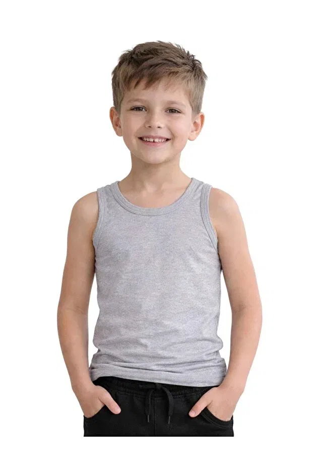 Детское белье для мальчиков хлопковое Organickid, Gray