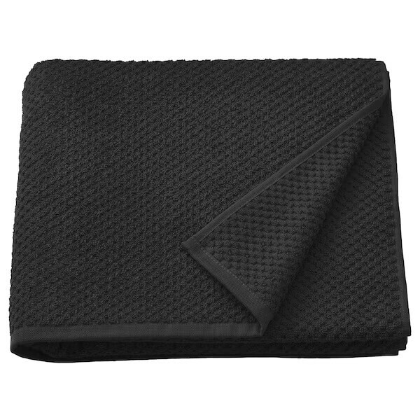 

Полотенце банное Ikea Gulvial, 70x140 см, черный