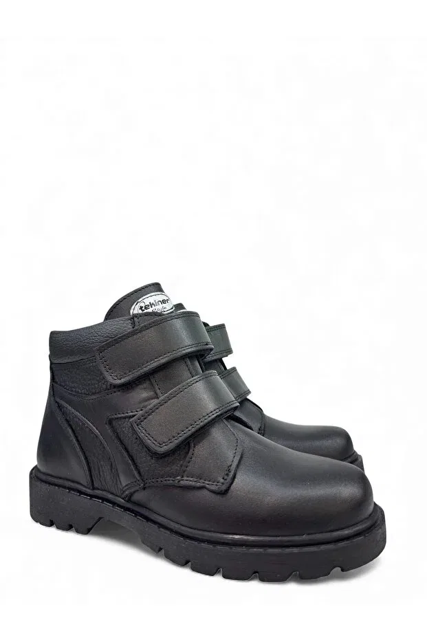 Детские ботинки для девочек на коротком каблуке Tekiner, Black