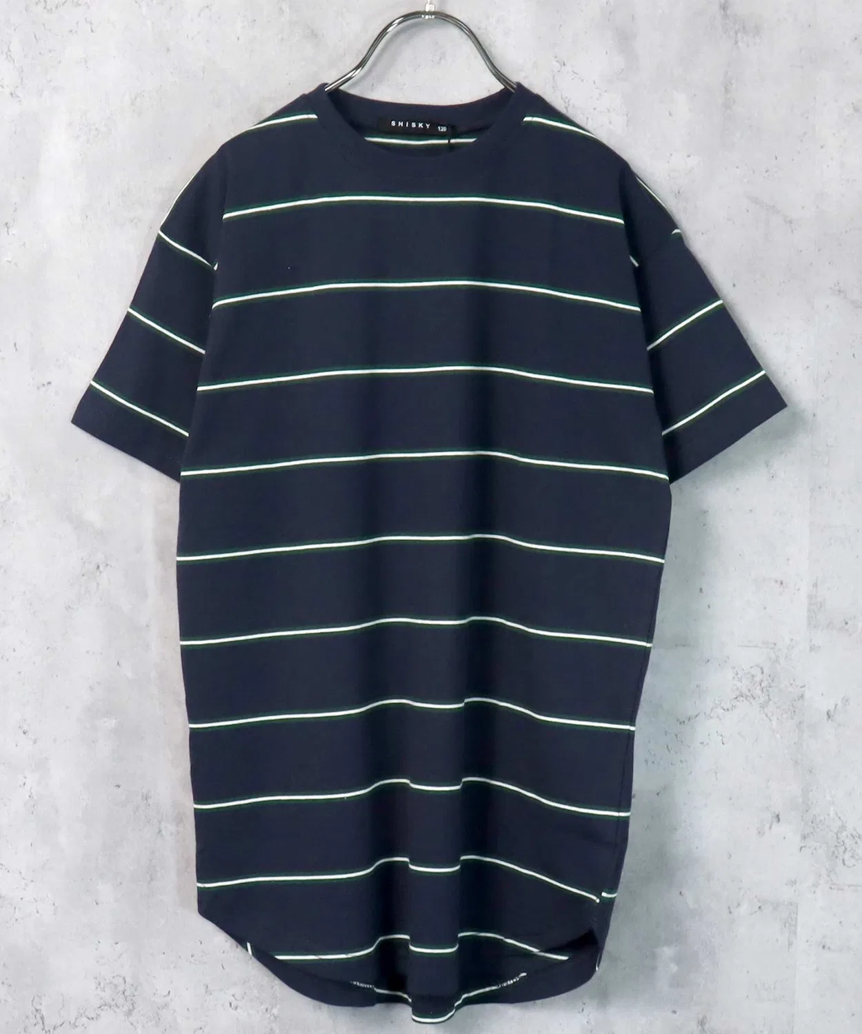 Детское платье с принтом Big Silhouette Border SHISKY, Navy