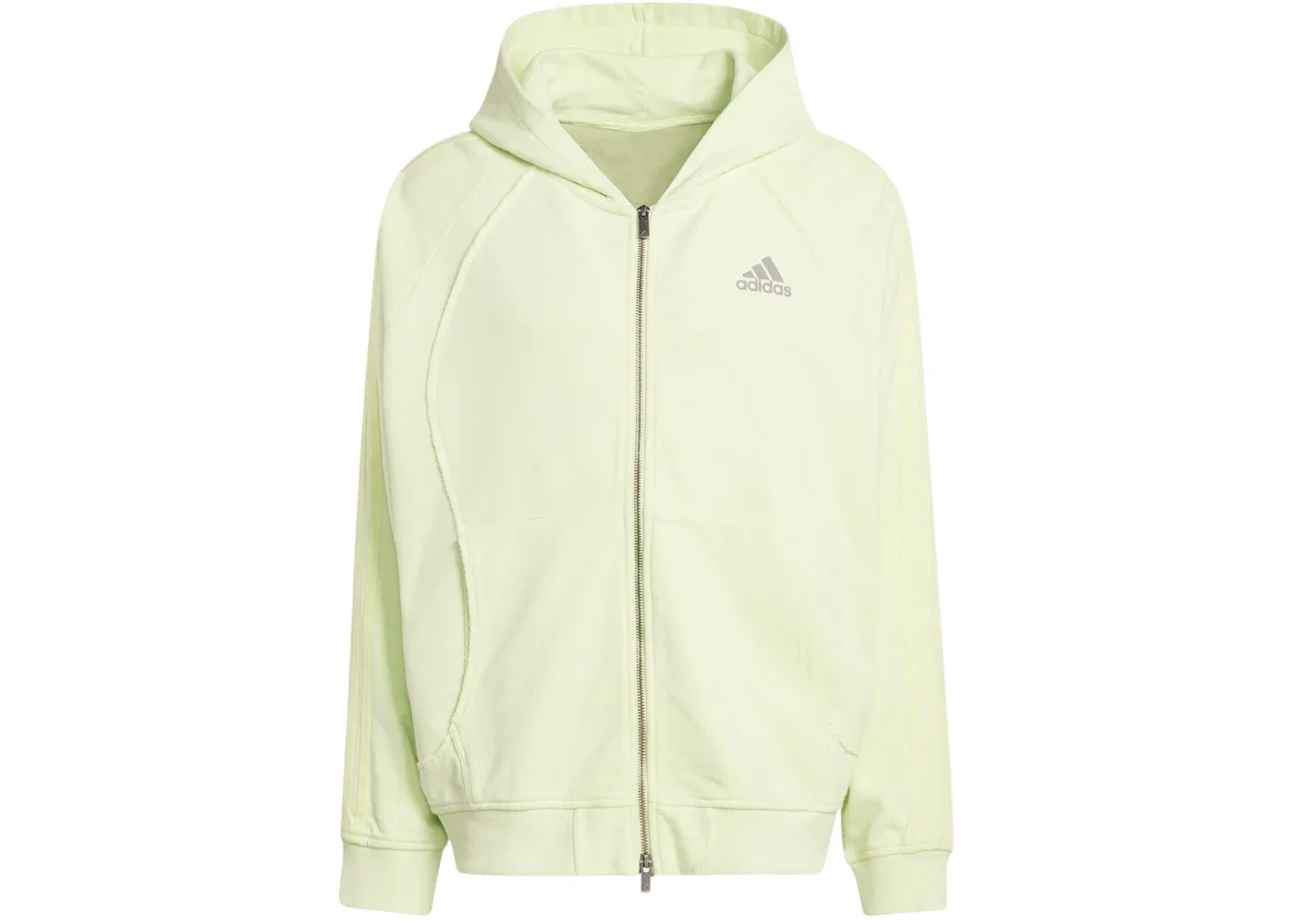 Мужская худи на молнии Adilenium Season 4 Teamgeist Full-Zip Adidas, Almost Lime