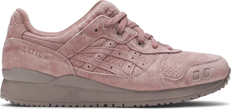 Кроссовки ronnie fieg x gel lyte 3 og 'the palette - dusty mauve' Asics, красный - фото