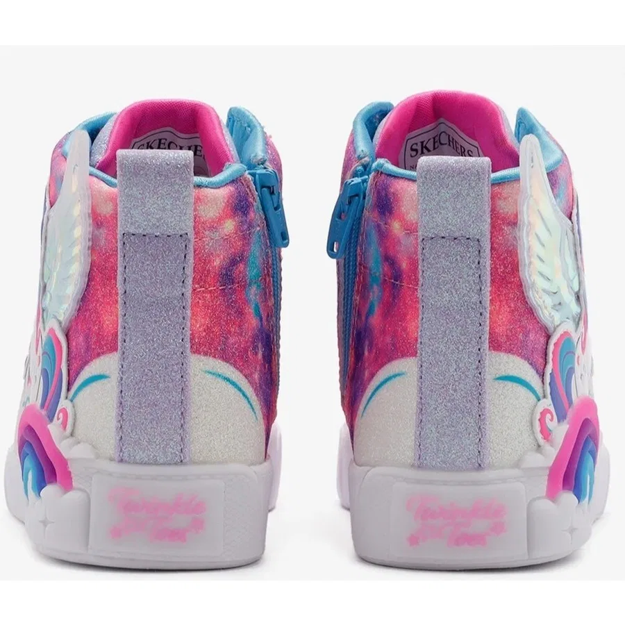Кроссовки детские с подсветкой Twinkle Magic Skechers, Фиолетовый — фото 4