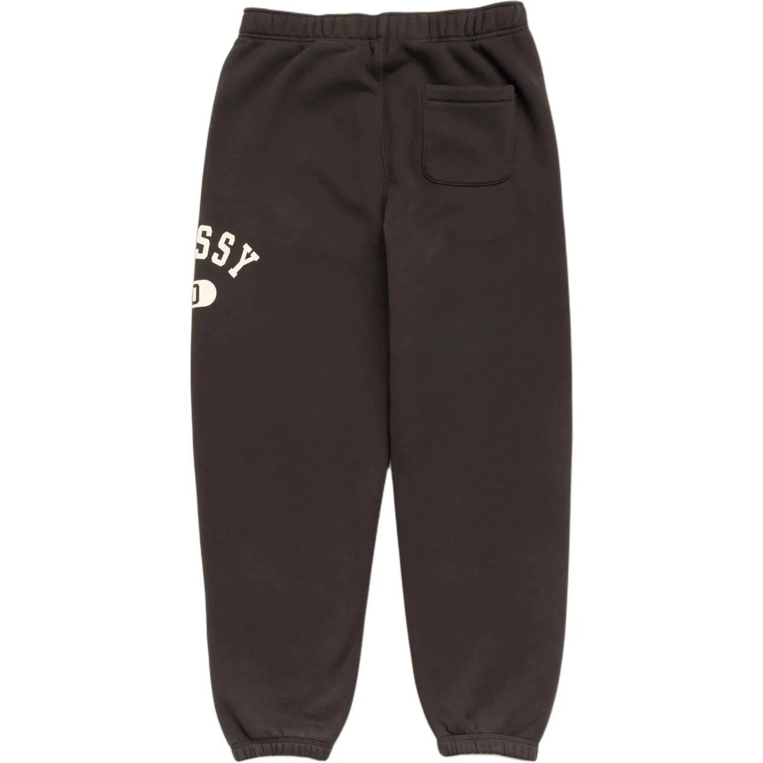 Детские утепленные спортивные штаны на манжетах Heather Gray Stussy — фото 4