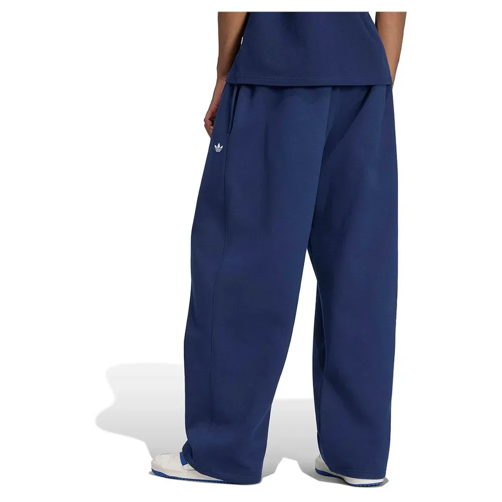 Мужские свободные штаны с открытым низом Trefoil Essentials Baggy Open Hem Adidas Originals, Blue — фото 2