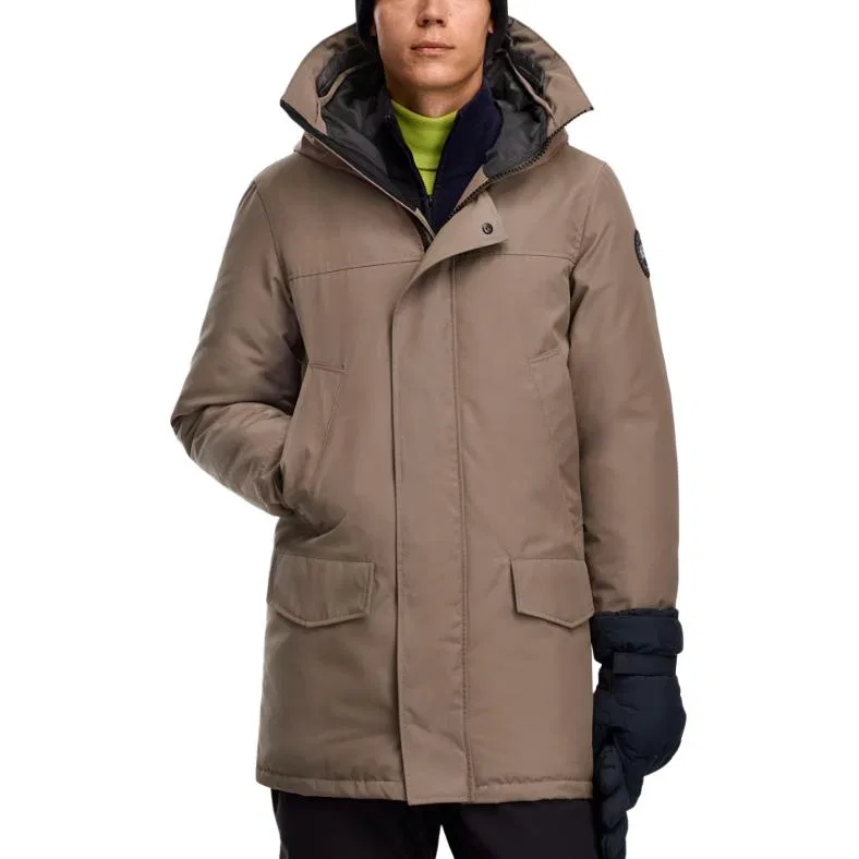 Мужская куртка с капюшоном Langford Canada Goose, Taupe — фото 3