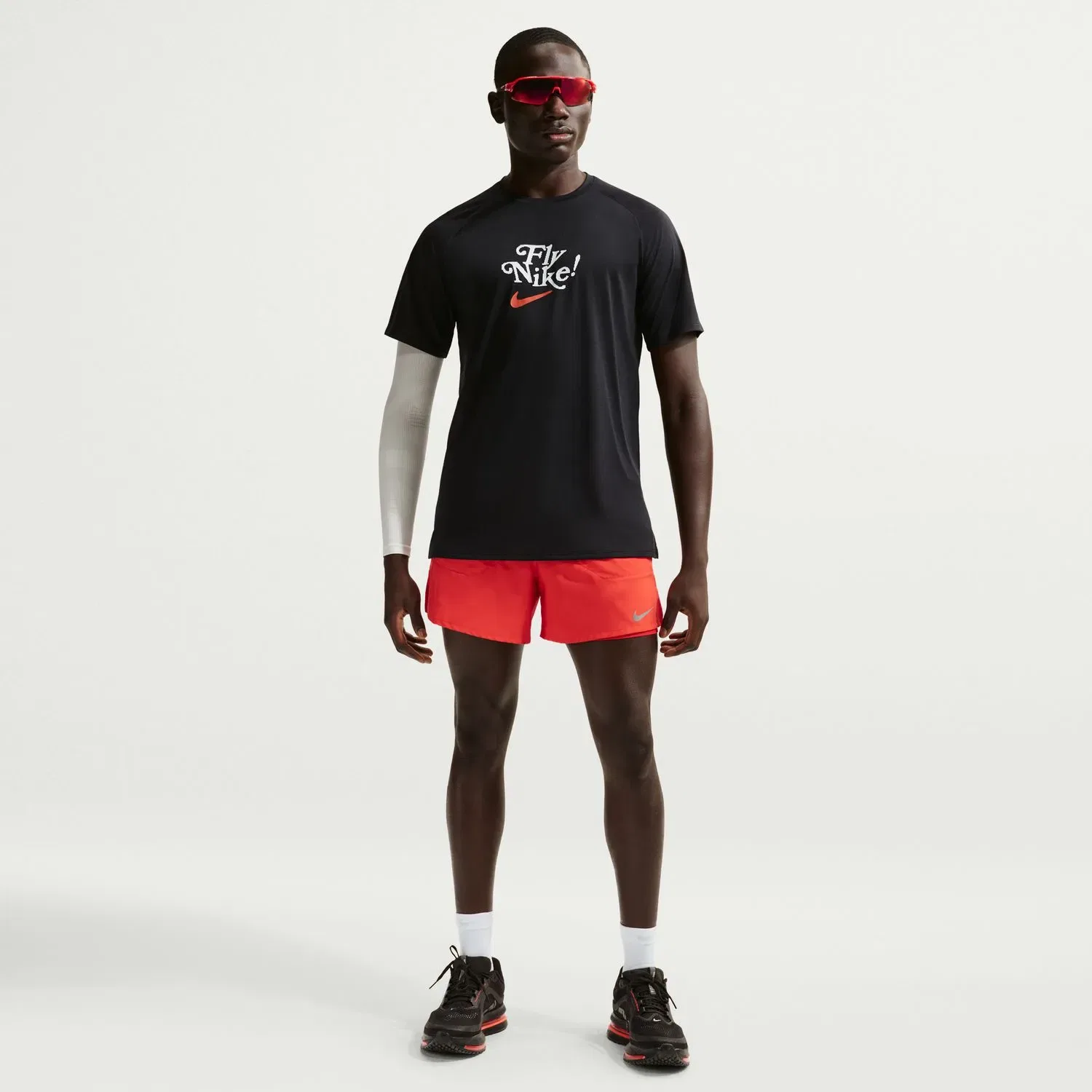 Мужская футболка с технологией Dri-FIT ADV Nike, Negro — фото 3