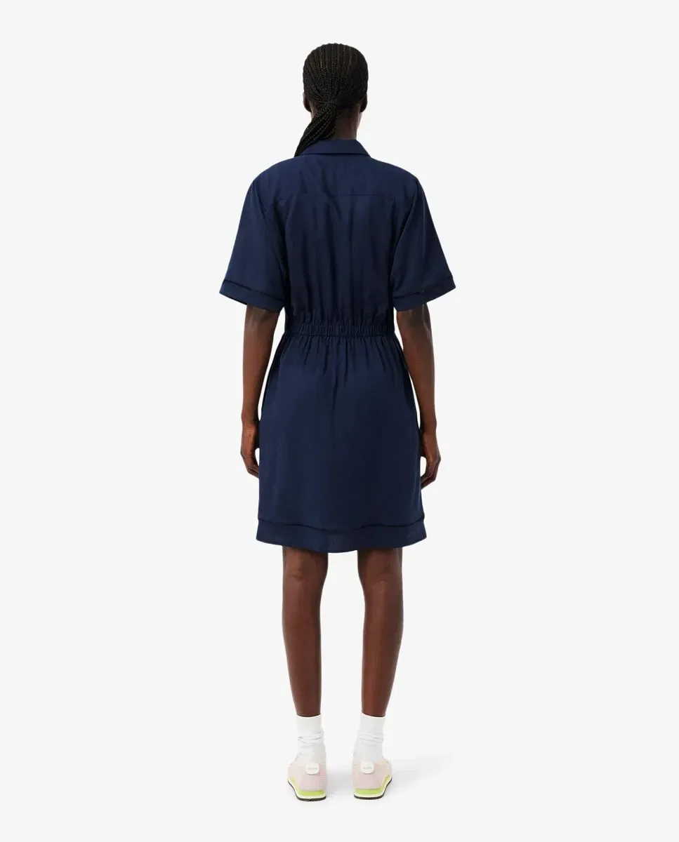 Платье-рубашка Lacoste Azul Marino — фото 2