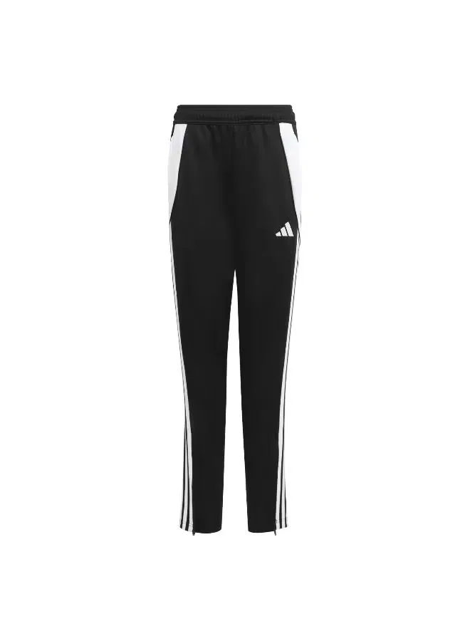 Штаны спортивные с влагоотводящей тканью Tiro 24 Adidas, черный