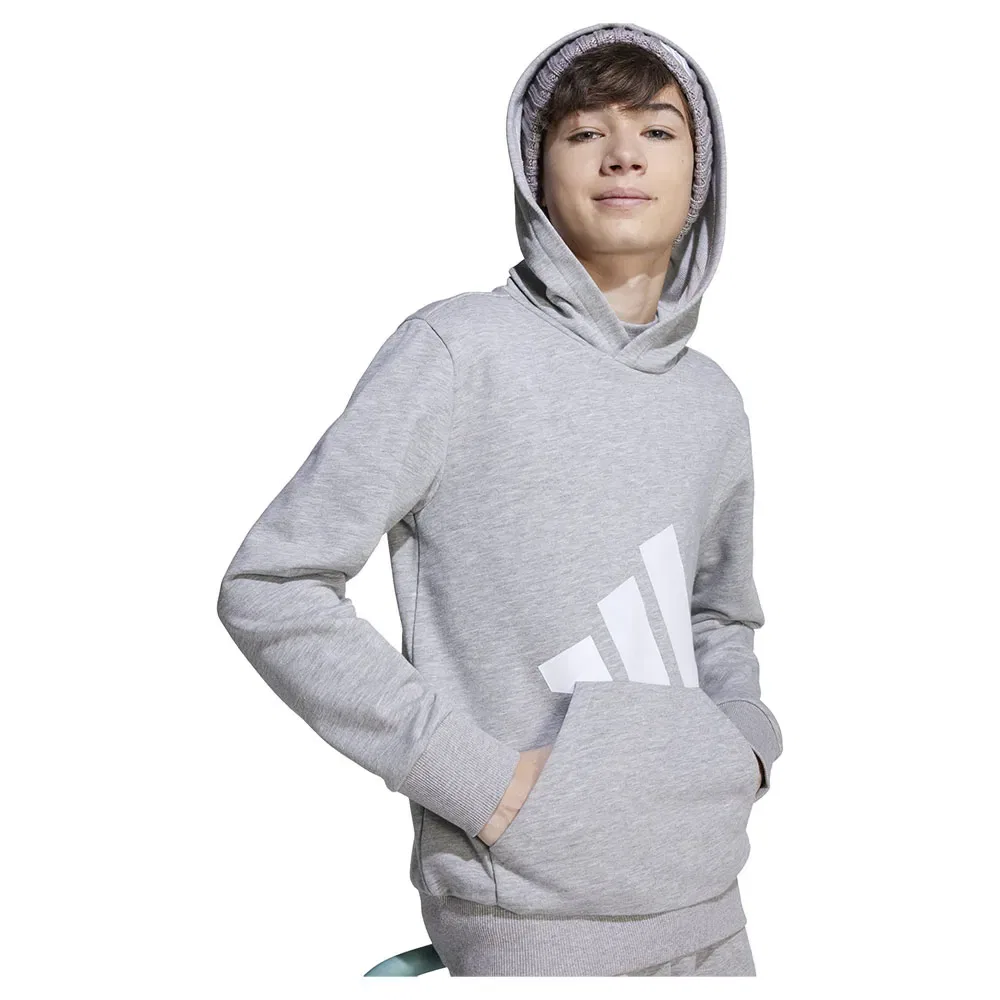 Худи Essentials Adidas, серый — фото 4