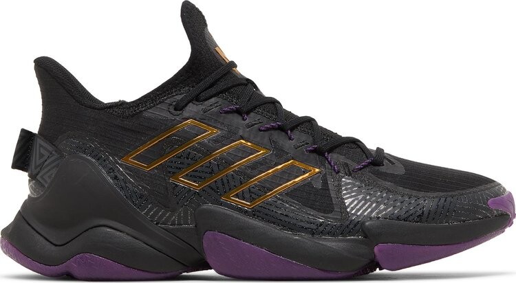 

Кроссовки Adidas Marvel x Mahomes 1 Impact FLX 'Black Panther', черный