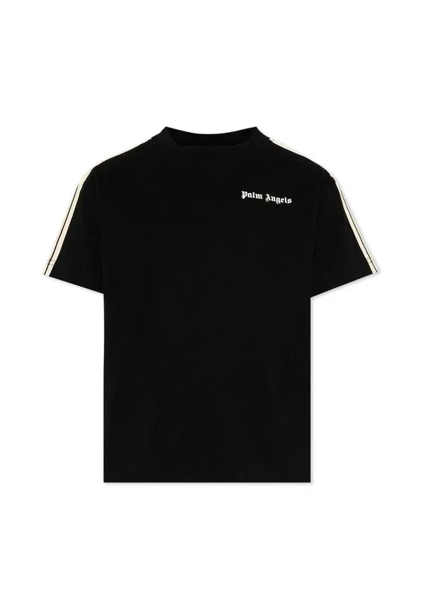 Футболка с принтом Basic T-shirt Palm Angels, черный
