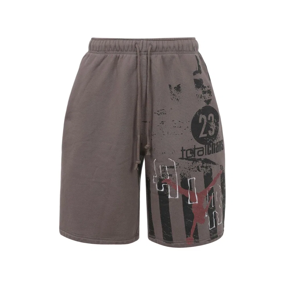 Мужские шорты повседневные Gray/Black/Red Jordan
