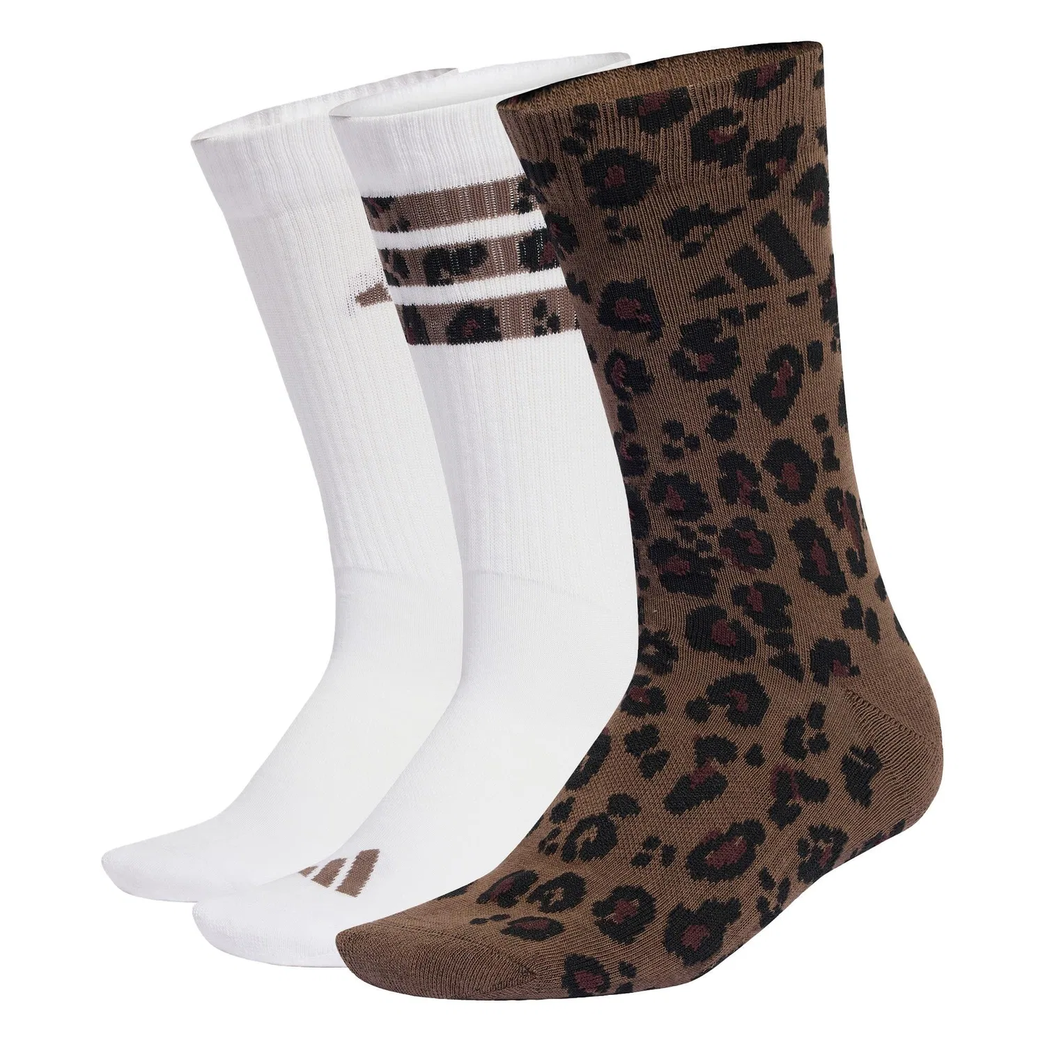 Носки с принтом Leo Adidas, Brauner Ton Weiss