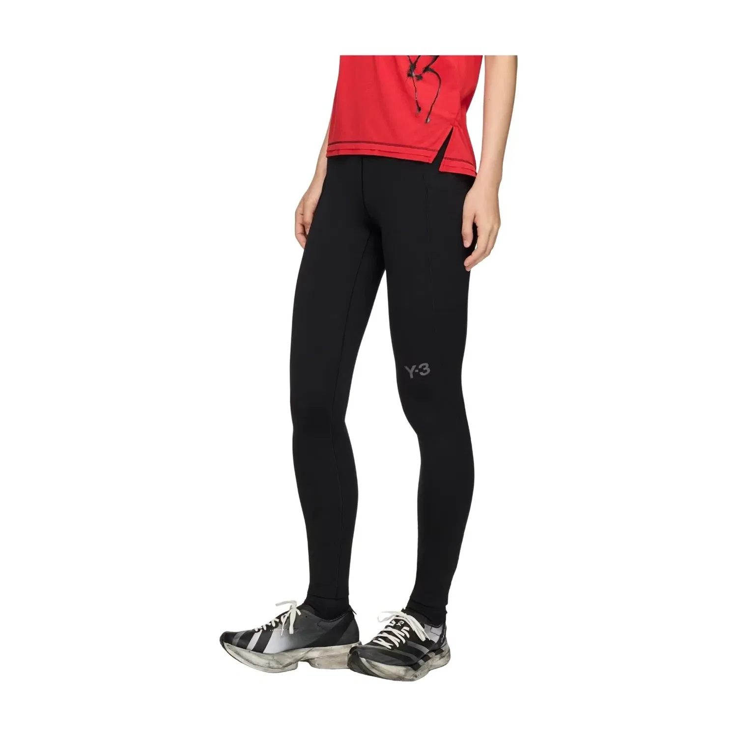 Женские леггинсы Y-3 Running Tights Asia Sizing 'Black' adidas, черный — фото 3
