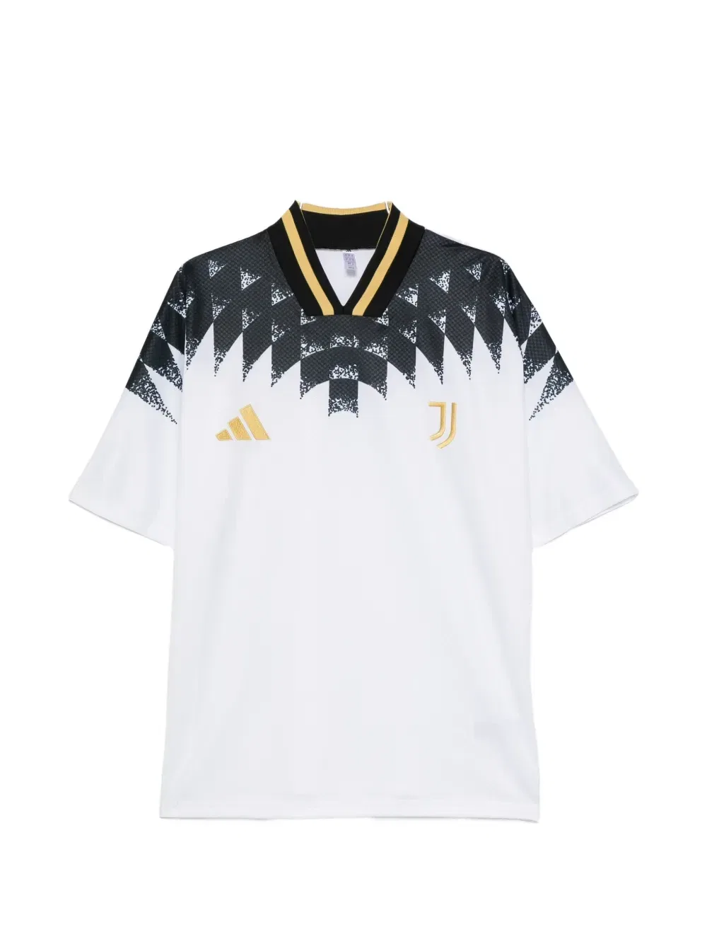 Футболка с геометрическим принтом Juventus Turin Stadium Adidas, белый