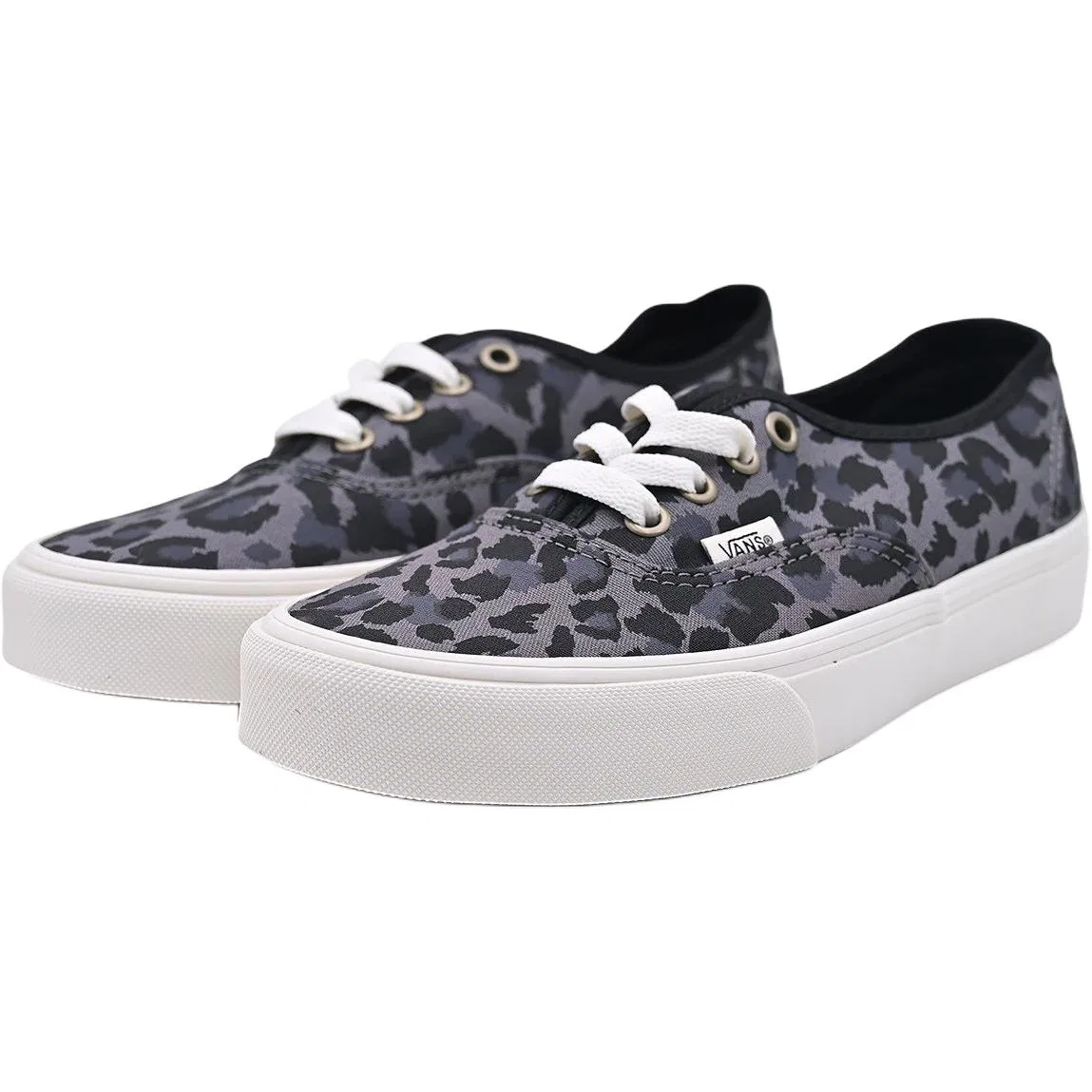 Детские кеды Vans, Black/White/Gray — фото 4