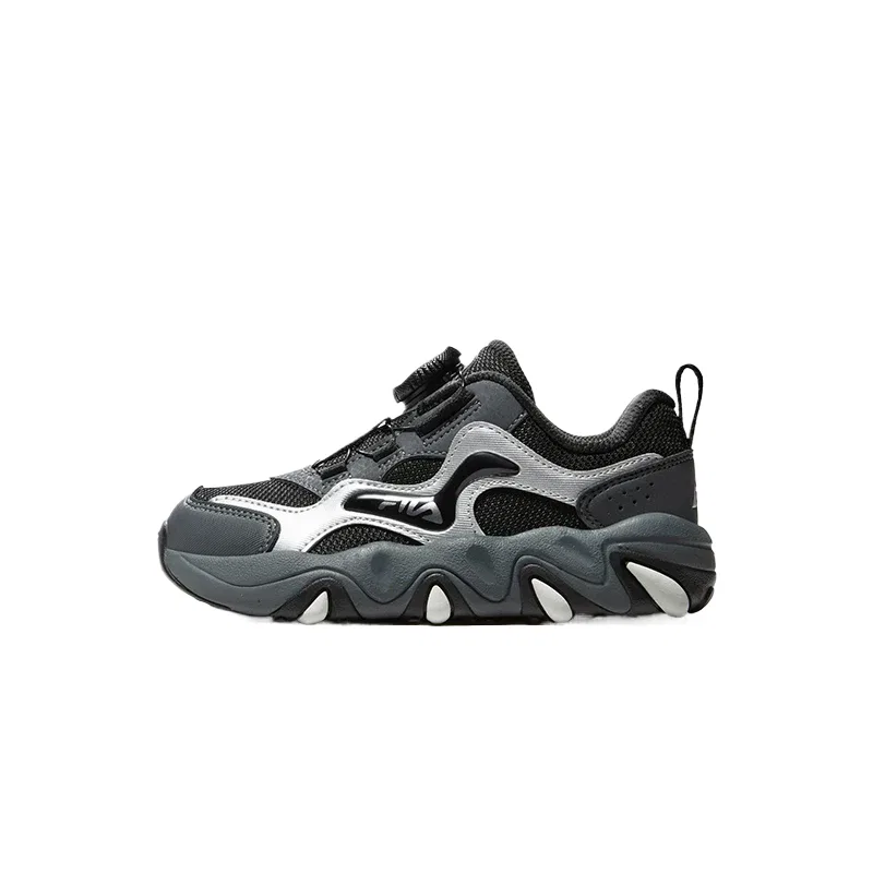 Детские тренировочные кроссовки Black/Space Silver FILA KIDS
