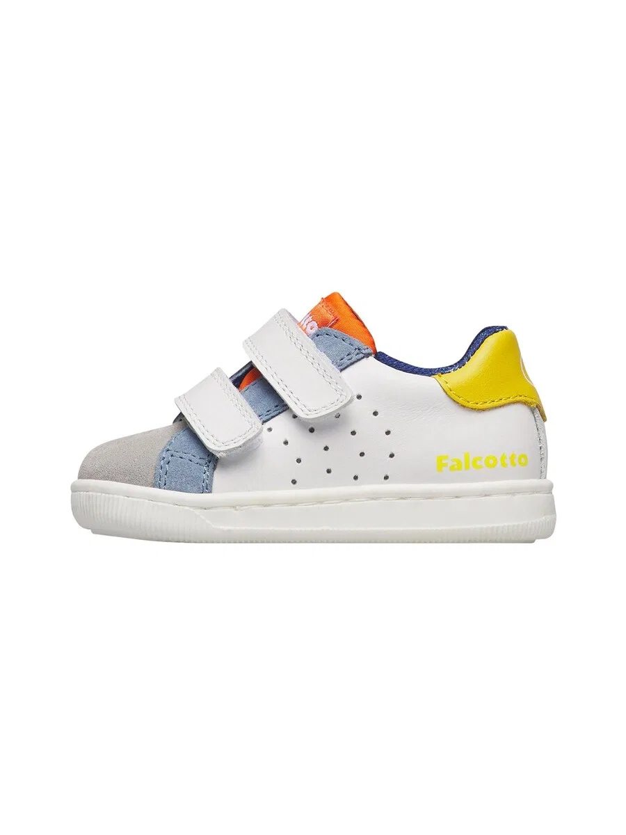 Кроссовки Falcotto Flats 'KINER LOW VL' белого цвета