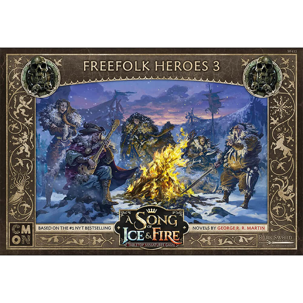 

Дополнительный набор к CMON A Song of Ice and Fire Tabletop Miniatures Game, Freefolk Heroes III