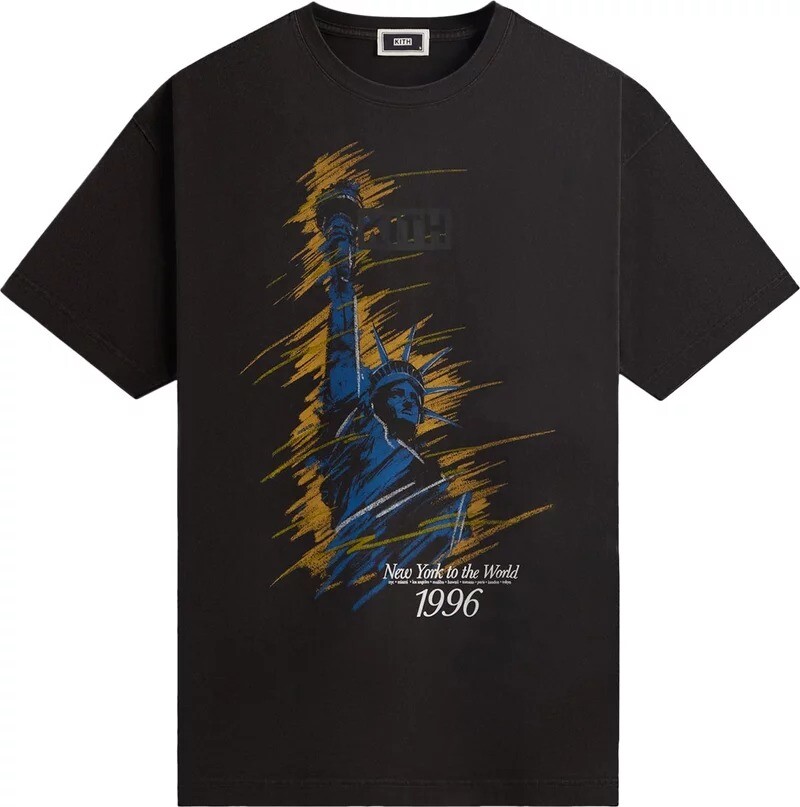 

Футболка Kith 96 NY Vintage, черный