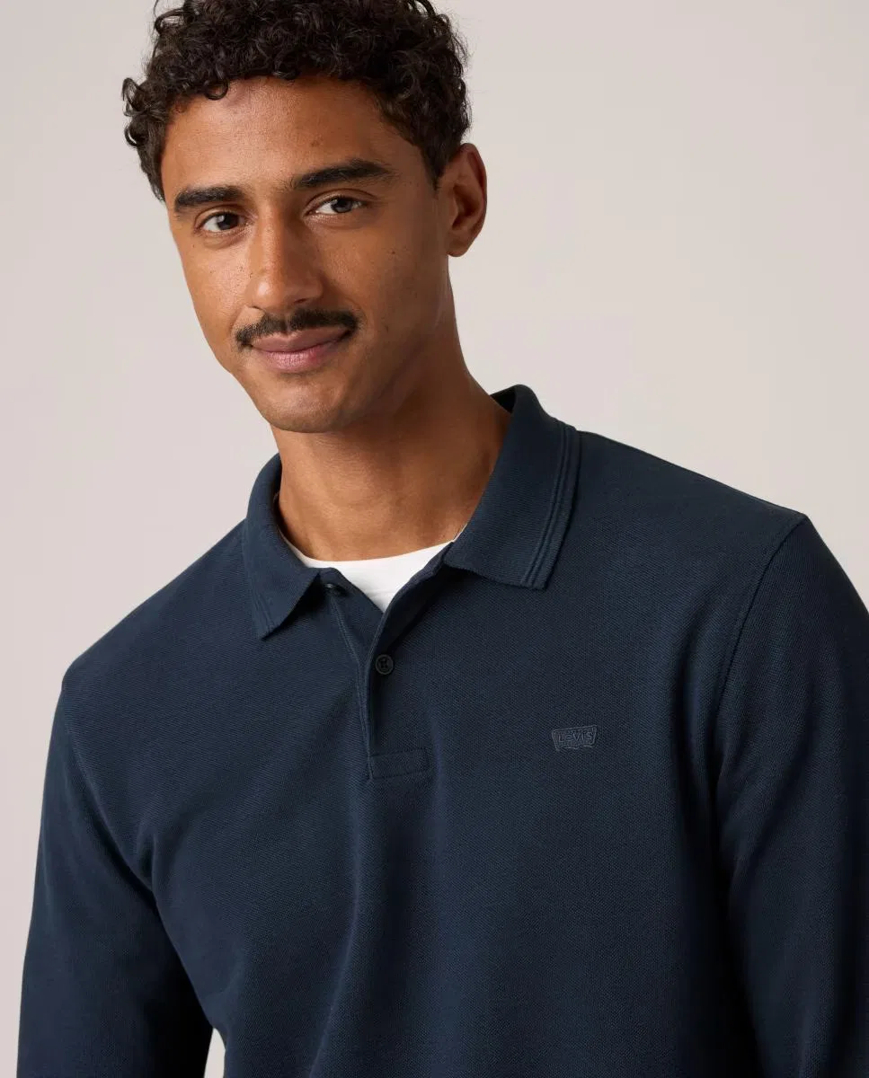 Рубашка с длинным рукавом, Polo, Levi's, темно-синий — фото 3