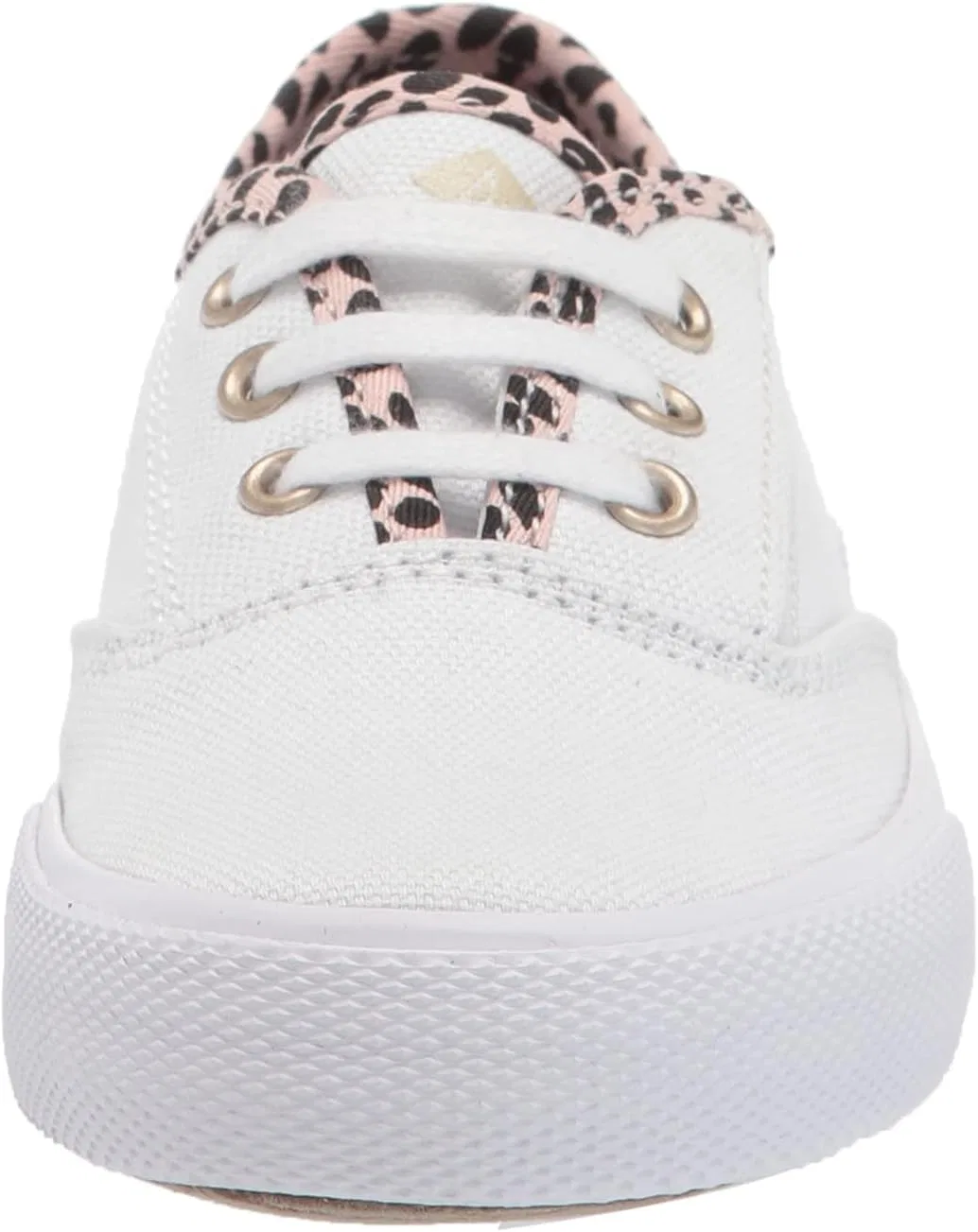 Детские кроссовки для девочек Pier Wave CVO Jr Sperry, White/Leopard — фото 2