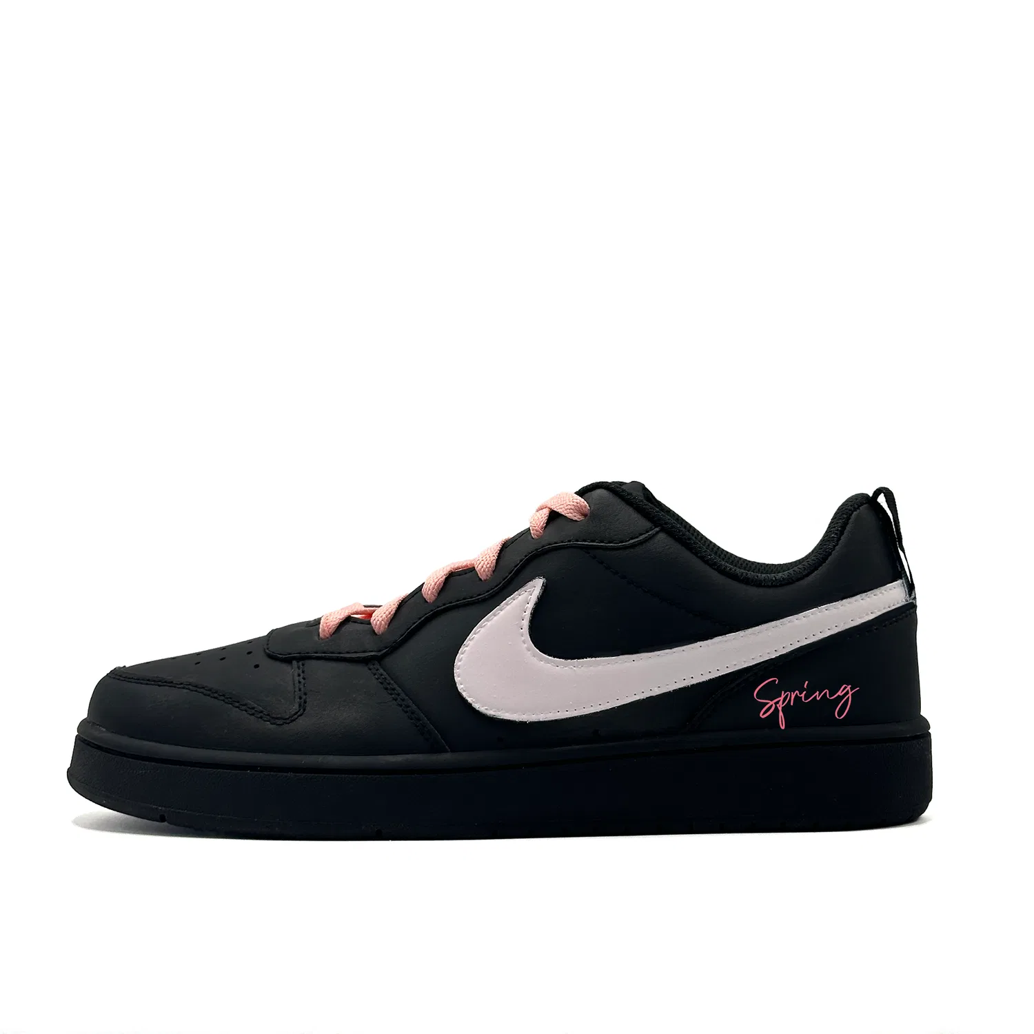 Детские кроссовки для скейтбординга с принтом Spring Court Borough, Nike, Черный