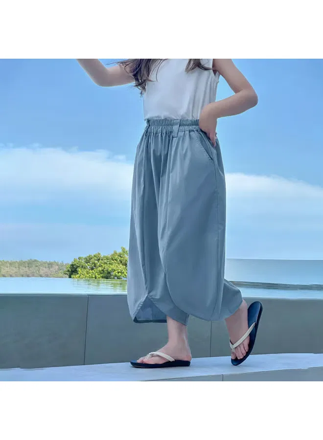 Штаны противокомарные с широкими штанинами Ice-cool Mosquito-proof Pants Tu Tu Xiao Xiang, синий