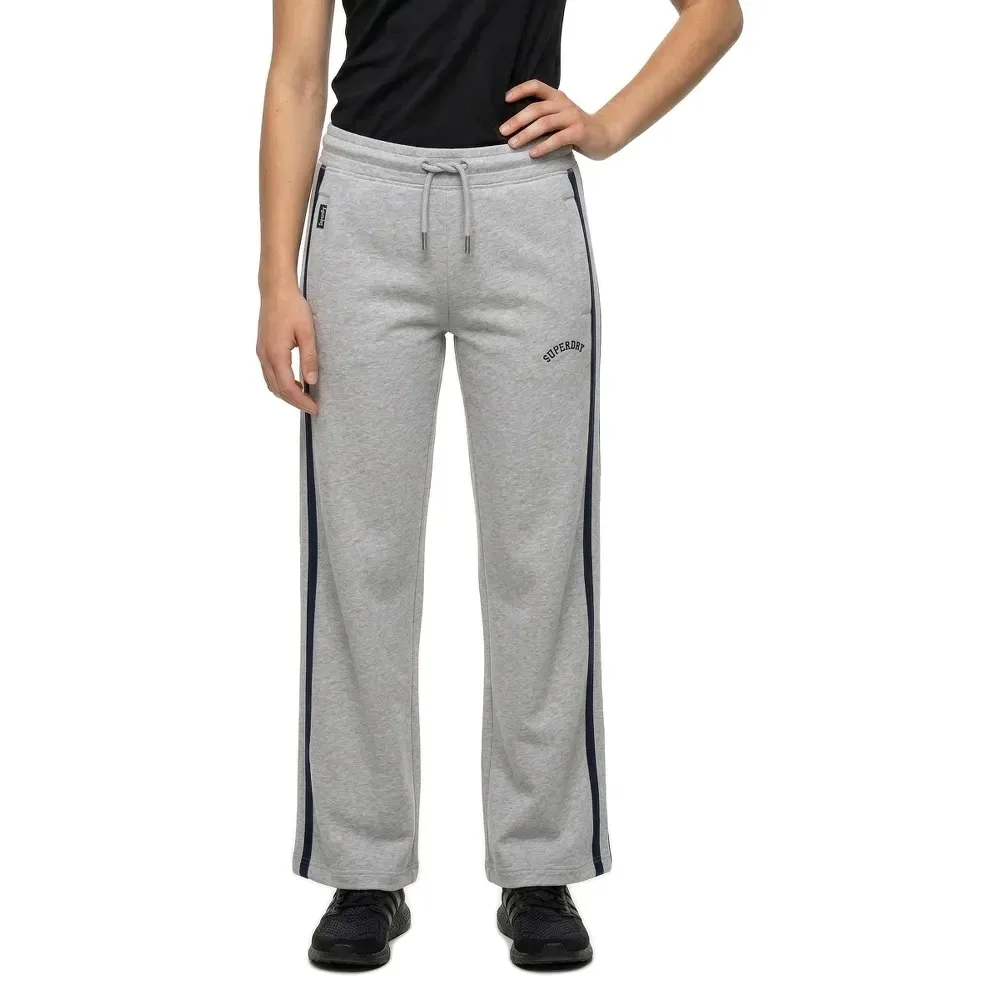 Джоггеры Essential Logo Straight Fit Superdry, серый — фото 3