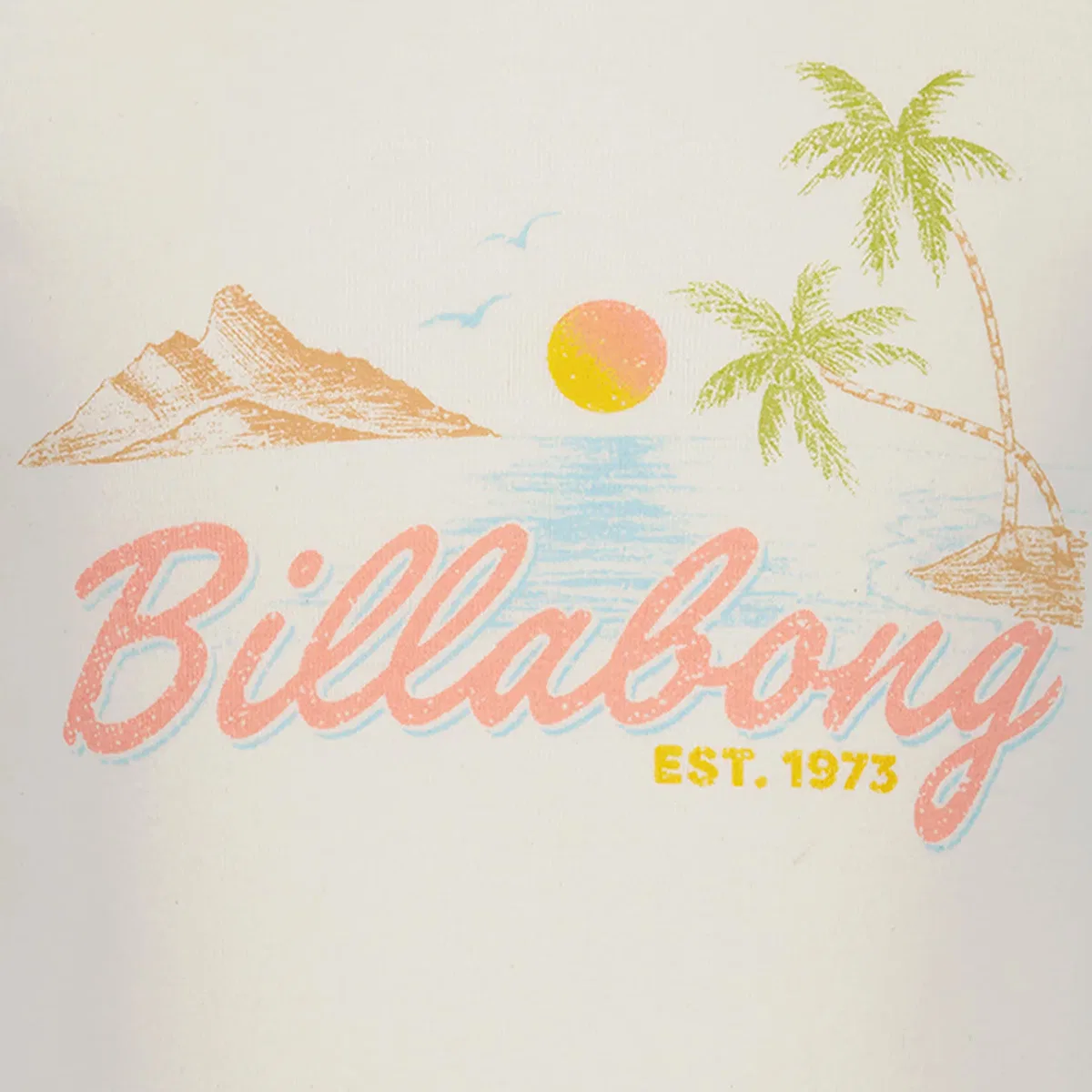 Детская футболка с принтом What A Vibe T-Shirt Billabong, Black Sands — фото 2