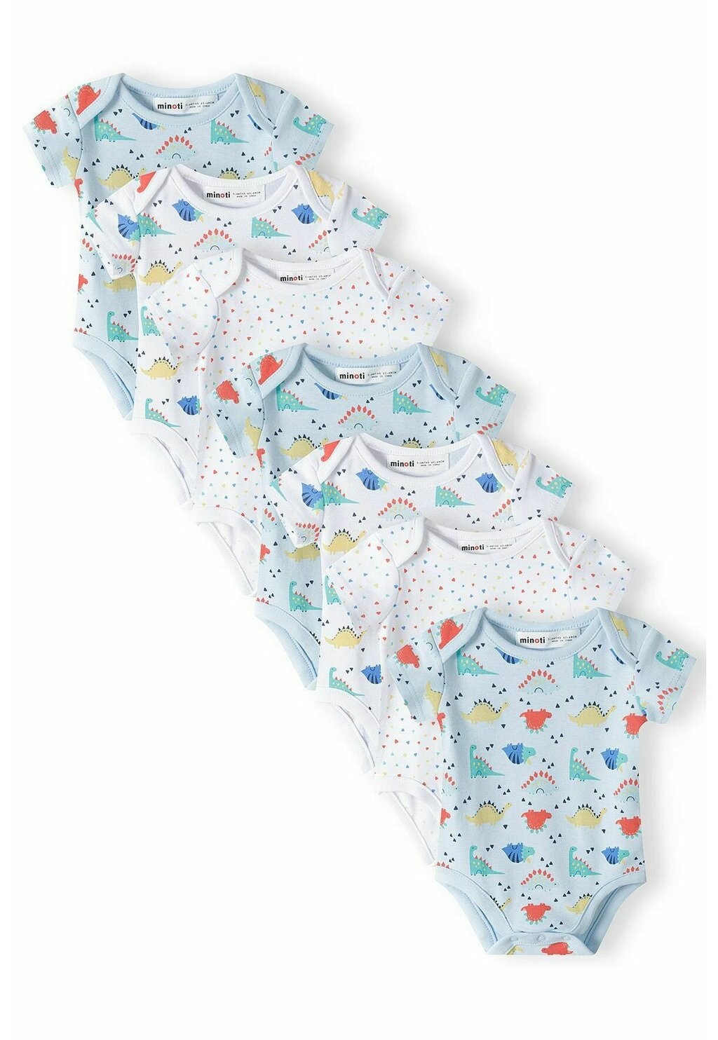 

Боди 7 PACK MINOTI, цвет light blue white