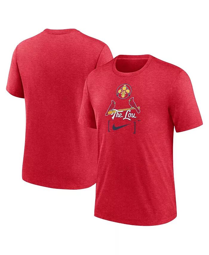 

Мужская красная футболка St. Louis Cardinals 2024 City Connect Tri-Blend Nike
