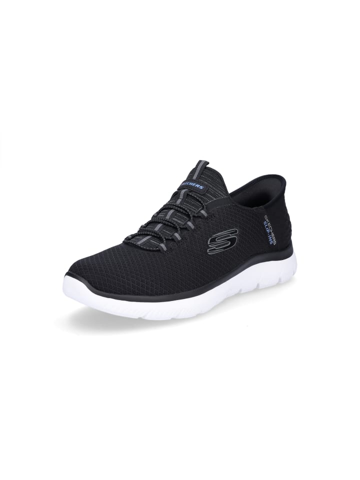 

Кроссовки на шнуровке Skechers, черный